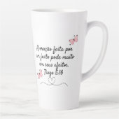 Tasse Latte Caneca branca clássica, 325 ml (Droite)