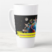 Tasse Latte Caneca Children for Jesus (Biblinha e Turminha) (Angle gauche)