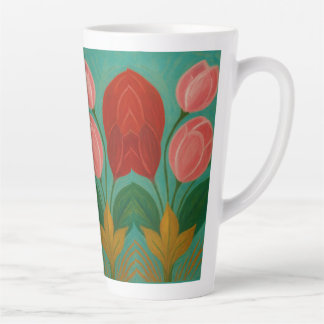Tasse Latte Caneca de café latte
