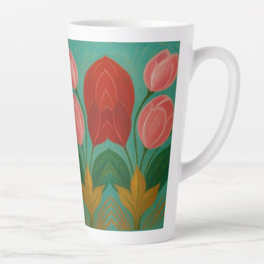 Tasse Latte Caneca de café latte (Droite)