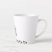 Tasse Latte Caneca de latte Coffee break (Droite)