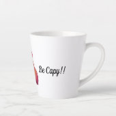 Tasse Latte Caneca divertida don't worry be (Droite)