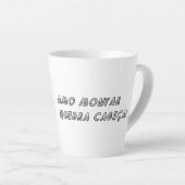 Tasse Latte Caneca Latte (Mug) Quebra-Cabeça do Nosso Coração (Angle droit)