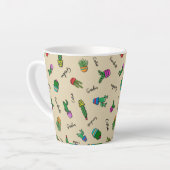 Tasse Latte Caneca Linha Cactus (Angle gauche)
