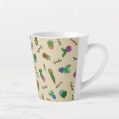 Tasse Latte Caneca Linha Cactus (Droite)