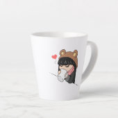 Tasse Latte Caneca para café latte (Angle droit)