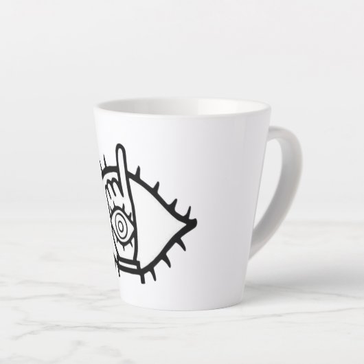 Tasse Latte Caneca para café latte (Angle droit)