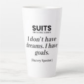 Tasse Latte Caneca Série Suits (Devant)