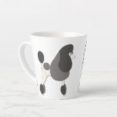 Tasse Latte Caniche de Compétition (Angle gauche)
