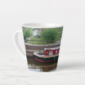Tasse Latte Canot Erie Canal tresse en latte (Angle gauche)
