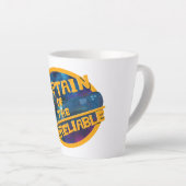 Tasse Latte Capitaine de l'Infiable (Angle droit)