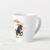 Tasse Latte Capricorne (Angle droit)