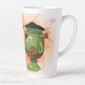 Tasse Latte Caractère Frankenstein de 'Normal People Scare Me' (Droite)