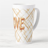 Tasse Latte Caramel Candy Love (Angle droit)