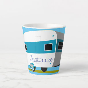 Tasse Latte Caravan Camper RV Thunder_Cove