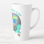 Tasse Latte Caravane de voyage de camping tropicale Citation p (Droite)