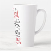 Tasse Latte cardinal apparaît  (Droite)
