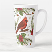 Tasse Latte Cardinal de Noël (Droite)