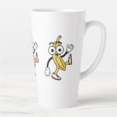 Tasse Latte Caricature à la banane (Droite)