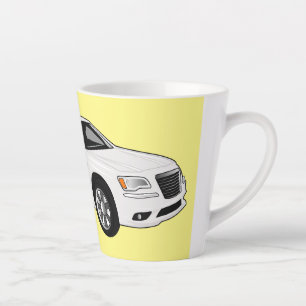 Tasse Latte Caricature limousine