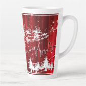 Tasse Latte Carrières de Noël (Droite)