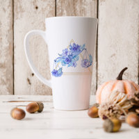 Carte d'aquarelle Astrologie Zodiac | Monogramme