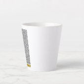 Tasse Latte Carte de Madrid (Devant)