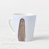 Tasse Latte Carte postale du bâtiment Flatiron (Angle gauche)