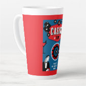 Tasse Latte Casino Gambling Poker Roulette (Angle gauche)