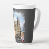 Tasse Latte Catedral de Santiago de Compostela (Angle droit)