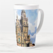 Tasse Latte Catedral de Santiago de Compostela (Angle droit)