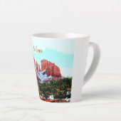Tasse Latte Cathedral Rock Sedona Thunder Cove (Angle droit)
