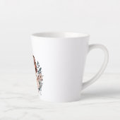 Tasse Latte Caution adorable mère et fille (3) (Droite)