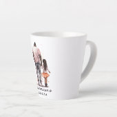 Tasse Latte Caution père et fille noire (5) (Angle droit)
