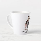 Tasse Latte Caution père et fille noire (6) (Angle gauche)