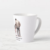 Tasse Latte Caution père et fille noire (6) (Angle droit)