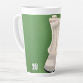 Tasse Latte Cavalier blanc (Angle gauche)