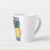 Tasse Latte ce n'est pas un bug, c'est une fonctionnalité (Angle droit)