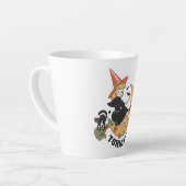 Tasse Latte Ce Soir, Nous Volons Une Sorcière Mignonne (Angle gauche)