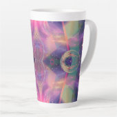 Tasse Latte Celestial Kaleidoscopic Dreams (Angle droit)