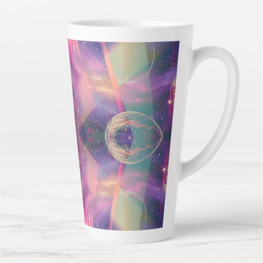 Tasse Latte Celestial Kaleidoscopic Dreams (Droite)