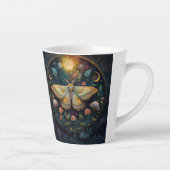 Tasse Latte Celestial Moth and Moon Phases – Enchanted Night (Droite)