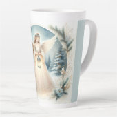 Tasse Latte Celestial Winter Angel Lantern of Hope (Angle droit)