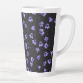 Tasse Latte Cellules bleues de minuit, cloches, Bellflowers (Droite)
