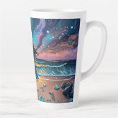 Tasse Latte celui qui cherche à arracher les étoiles. (Droite)