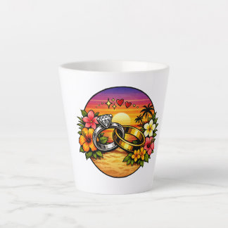 Tasse Latte cérémonie de la bague