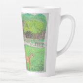 Tasse Latte Cerf à Humiston Woods (Droite)