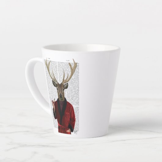 Tasse Latte Cerf dans la veste de tabac (Angle gauche)