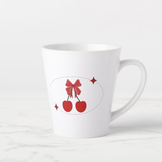Tasse Latte Cerise (Droite)