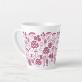 Tasse Latte Cerise de champignons (Angle gauche)